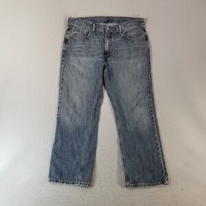 Levi's 559 jeans men's 36x30 relaxed fit straight blue denim pants